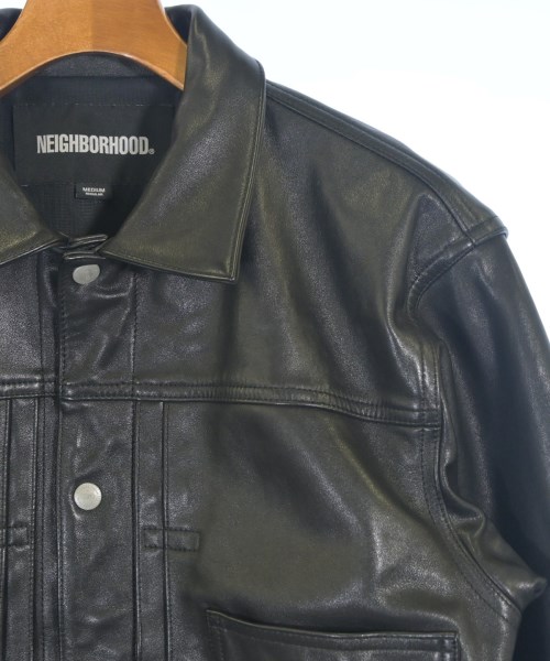NEIGHBORHOOD（ネイバーフッド）ライダース 黒 サイズ:M メンズ/2200703329011