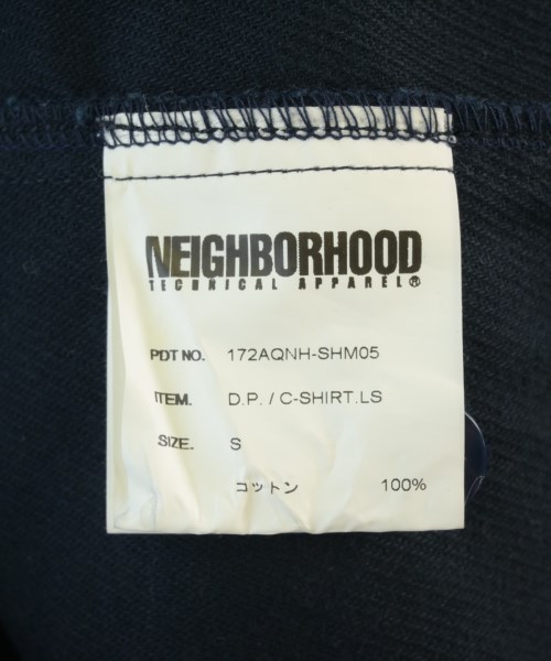 NEIGHBORHOOD（ネイバーフッド）カジュアルシャツ 紺 サイズ:S メンズ/2200708081020