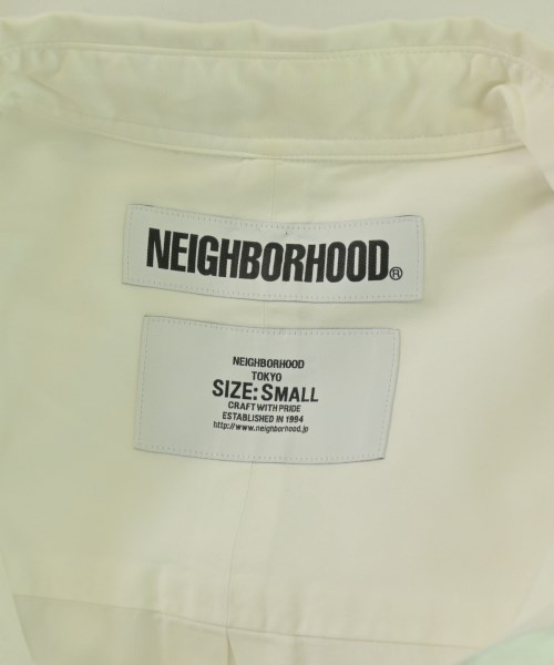 NEIGHBORHOOD（ネイバーフッド）カジュアルシャツ 白 サイズ:S メンズ/2200710343086