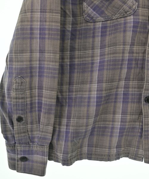 NEIGHBORHOOD（ネイバーフッド）カジュアルシャツ 茶 サイズ:M メンズ/2200661351147