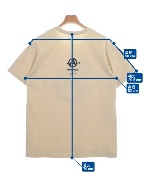 NEIGHBORHOOD（ネイバーフッド）Tシャツ・カットソー ベージュ サイズ:L メンズ/2200663407361