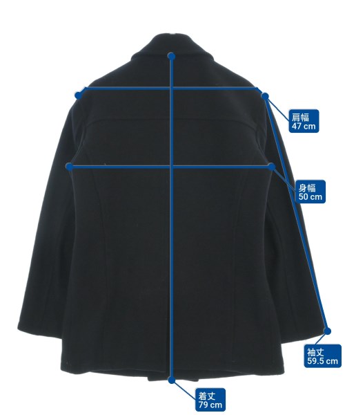 NEIGHBORHOOD（ネイバーフッド）ピーコート 紺 サイズ:M メンズ/2200666043023