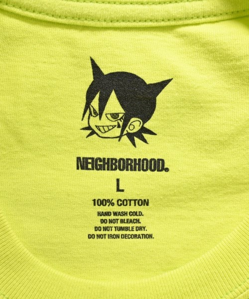 NEIGHBORHOOD（ネイバーフッド）Tシャツ・カットソー 黄 サイズ:L メンズ/2200664870041