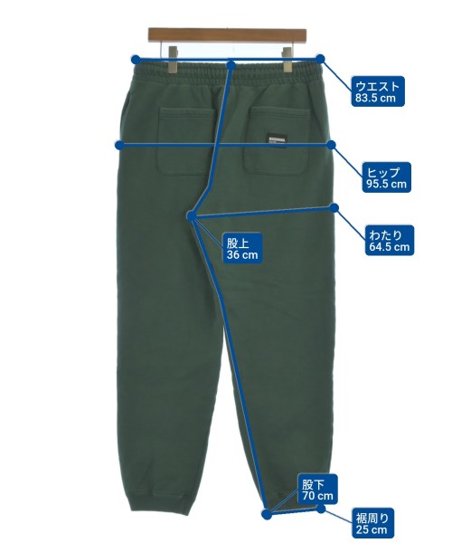 NEIGHBORHOOD（ネイバーフッド）スウェットパンツ 緑 サイズ:XL メンズ/2200667682191