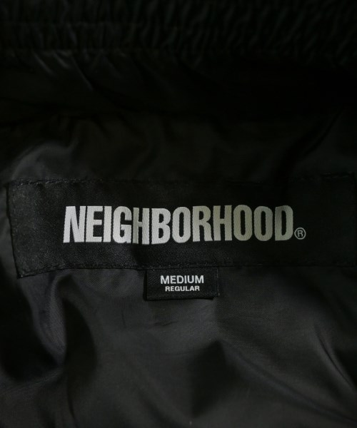 NEIGHBORHOOD（ネイバーフッド）ダウンジャケット/ダウンベスト 黒 サイズ:M メンズ/2200732438012