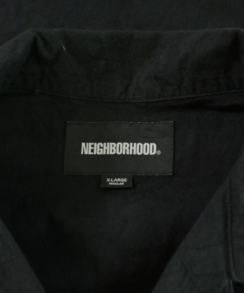 NEIGHBORHOOD（ネイバーフッド）カジュアルシャツ 黒 サイズ:XL メンズ/2200733789021