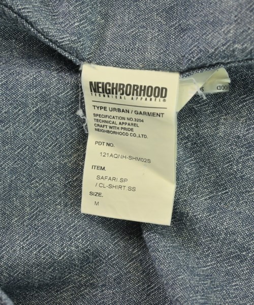 NEIGHBORHOOD（ネイバーフッド）カジュアルシャツ 紺 サイズ:M メンズ/2200724395026