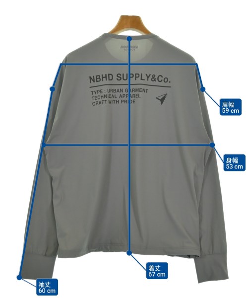 NEIGHBORHOOD（ネイバーフッド）Tシャツ・カットソー グレー サイズ:M メンズ/2200726936012