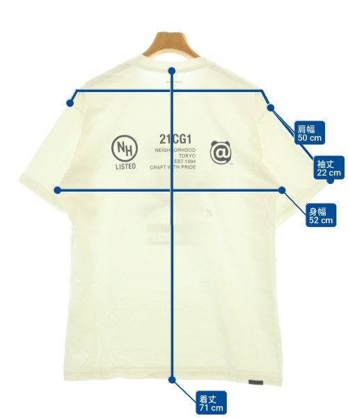 NEIGHBORHOOD（ネイバーフッド）Tシャツ・カットソー 白 サイズ:M メンズ/2200727745101