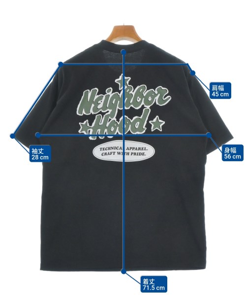 NEIGHBORHOOD（ネイバーフッド）Tシャツ・カットソー 黒 サイズ:M メンズ/2200684317168