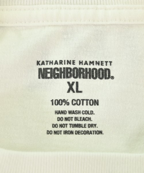 NEIGHBORHOOD（ネイバーフッド）Tシャツ・カットソー 白 サイズ:XL メンズ/2200684050065