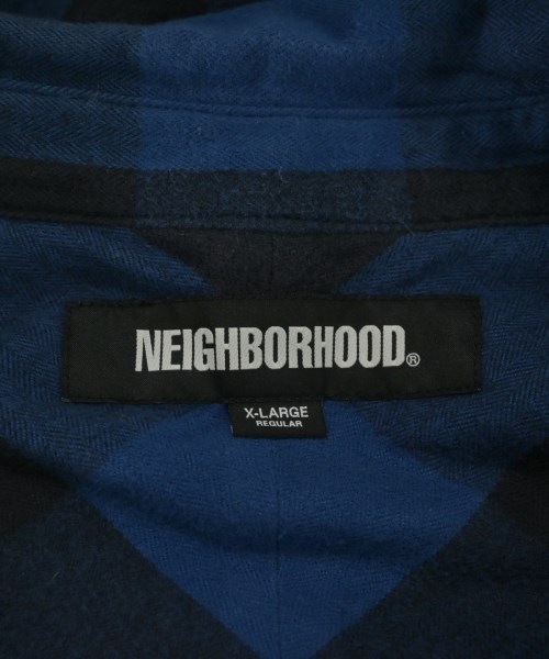 NEIGHBORHOOD（ネイバーフッド）カジュアルシャツ 青 サイズ:XL メンズ/2200685203149