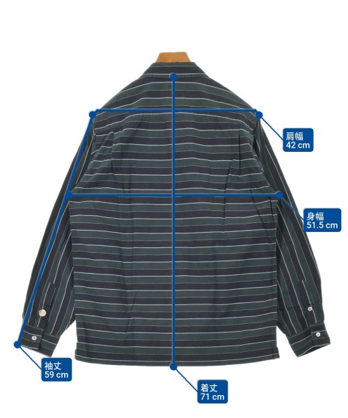 GOODENOUGH（グッドイナフ）カジュアルシャツ 紺 サイズ:M メンズ/2200640401061