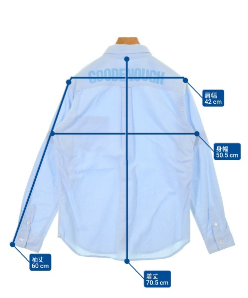 GOODENOUGH（グッドイナフ）カジュアルシャツ 青 サイズ:M メンズ/2200539211030