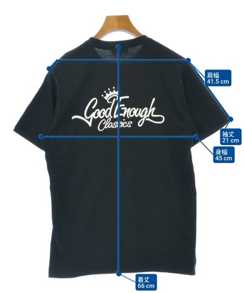 GOODENOUGH（グッドイナフ）Tシャツ・カットソー 黒 サイズ:2(M位) メンズ/2200567140081
