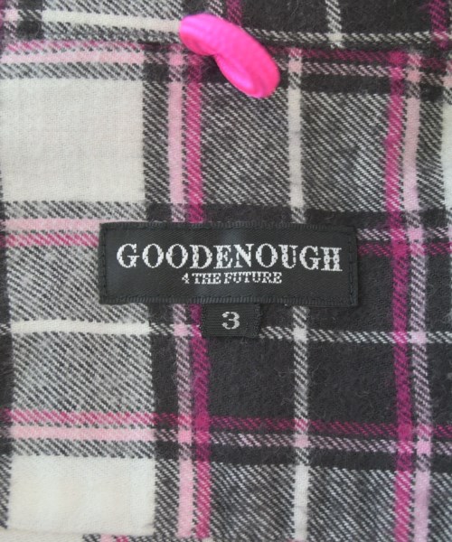 GOODENOUGH（グッドイナフ）カジュアルシャツ 黒 サイズ:3(L位) メンズ/2200672162121