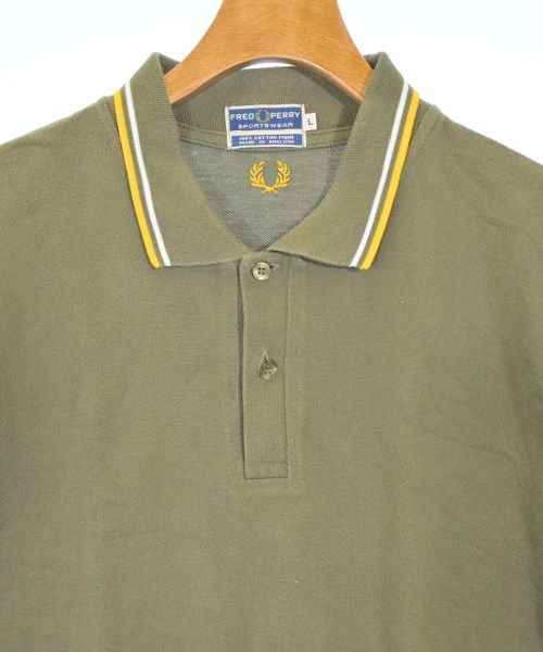 GOODENOUGH（グッドイナフ）ポロシャツ カーキ サイズ:L メンズ/2200718993139
