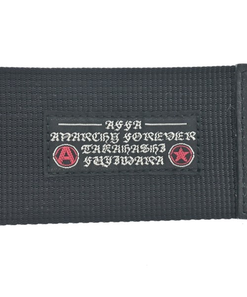 AFFA（エーエフエフエー）ベルト 黒 サイズ:F メンズ/2200627961069