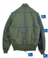 LET IT RIDE（レッドイットライド）ミリタリーブルゾン カーキ サイズ:L メンズ/2200631740025