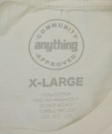 ANYTHING（エニシング）Tシャツ・カットソー 白 サイズ:XL メンズ/2200726704062
