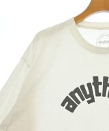 ANYTHING（エニシング）Tシャツ・カットソー 白 サイズ:XL メンズ/2200726704062