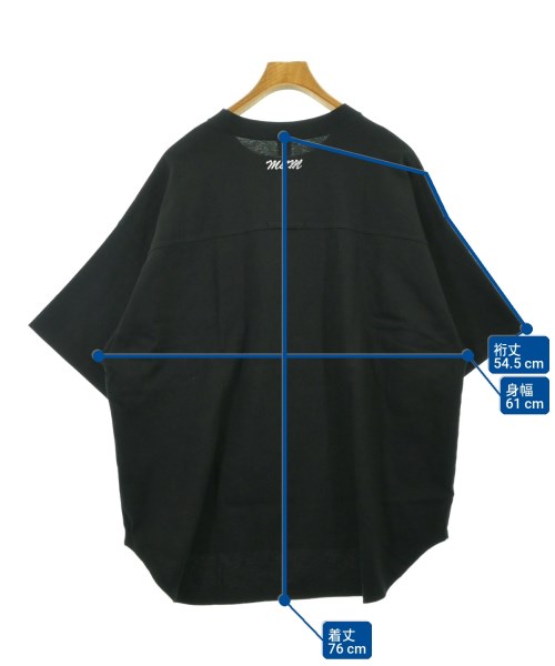 MASSES（マシス）Tシャツ・カットソー 黒 サイズ:L メンズ/2200716838036