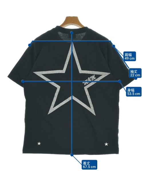 M&M（エムアンドエム）Tシャツ・カットソー 黒 サイズ:L メンズ/2200666160140