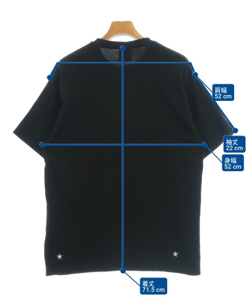 M&M（エムアンドエム）Tシャツ・カットソー 黒 サイズ:L メンズ/2200724672080