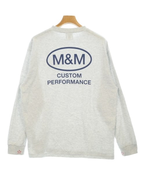 M&M（エムアンドエム）Tシャツ・カットソー グレー サイズ:L メンズ/2200724672110