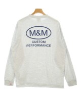 M&M（エムアンドエム）Tシャツ・カットソー グレー サイズ:L メンズ/2200724672110