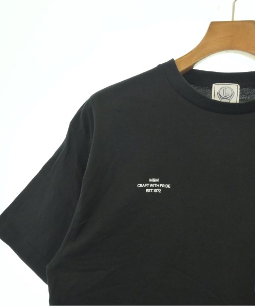 M&M（エムアンドエム）Tシャツ・カットソー 黒 サイズ:L メンズ/2200726036064