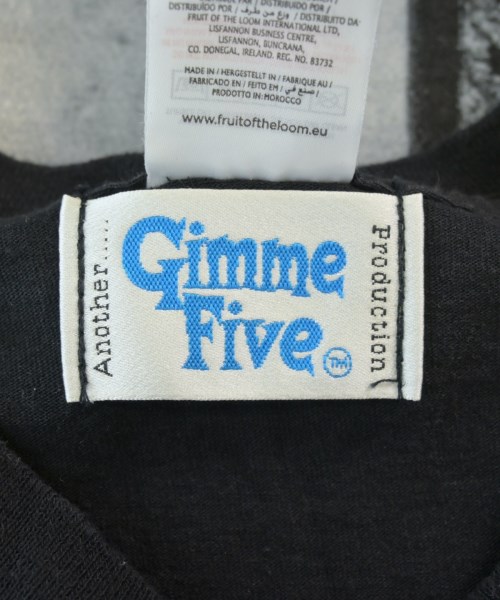GIMME FIVE（ギミーファイブ）Tシャツ・カットソー 黒 サイズ:L メンズ/2200672162183