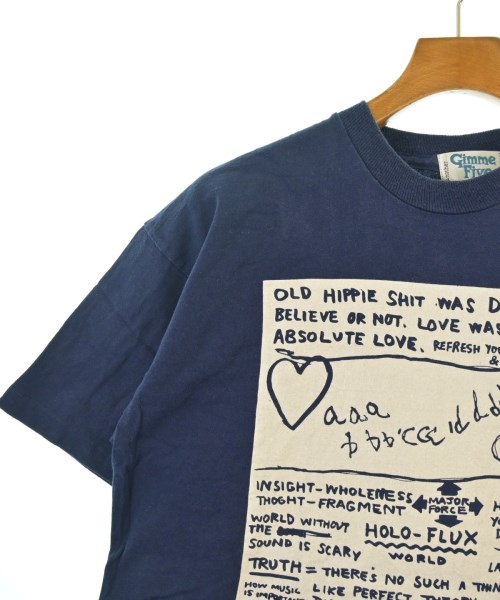 GIMME FIVE（ギミーファイブ）Tシャツ・カットソー 紺 サイズ:-(M位) メンズ/2200642786029