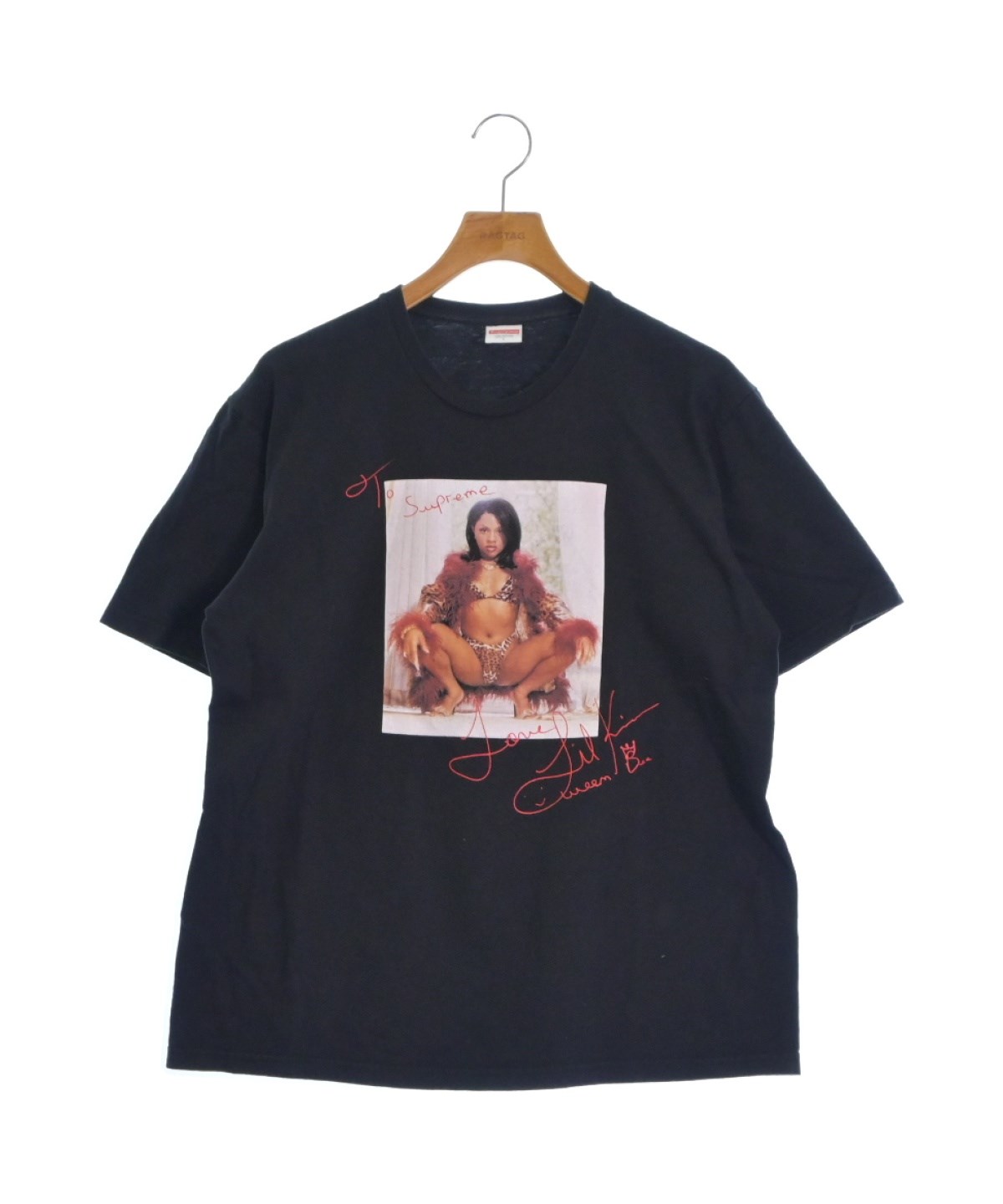 Supreme（シュプリーム）Tシャツ・カットソー 黒 サイズ:L メンズ 