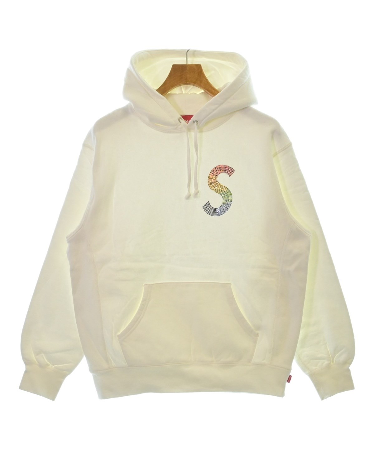 Supreme（シュプリーム）パーカー 白 サイズ:S メンズ