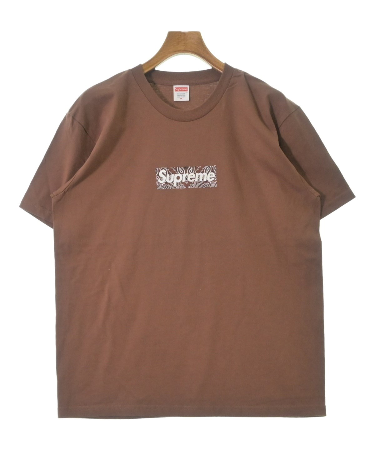 Supreme シュプリーム Tシャツ・カットソー 茶 M 3303325E0244 Supreme(シュプリーム)Tシャツ・カットソー 茶 サイズ:M