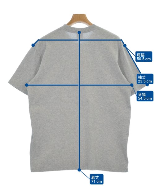 Supreme（シュプリーム）Tシャツ・カットソー グレー サイズ:M メンズ/2200550120014
