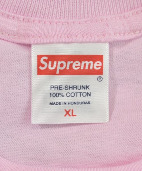 Supreme（シュプリーム）Tシャツ・カットソー ピンク サイズ:XL メンズ/2200623267028