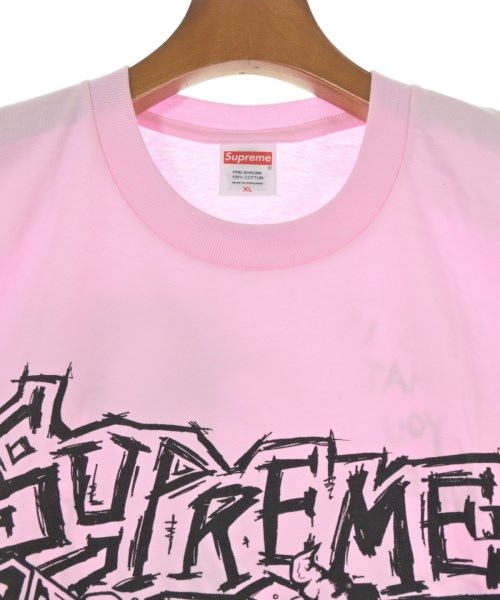 Supreme（シュプリーム）Tシャツ・カットソー ピンク サイズ:XL メンズ/2200623267028