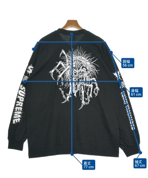 Supreme（シュプリーム）Tシャツ・カットソー 黒 サイズ:XL メンズ/2200623267035