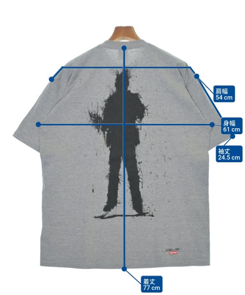 Supreme（シュプリーム）Tシャツ・カットソー グレー サイズ:XL メンズ/2200623267127