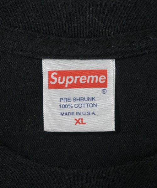 Supreme（シュプリーム）Tシャツ・カットソー 黒 サイズ:XL メンズ/2200623267141