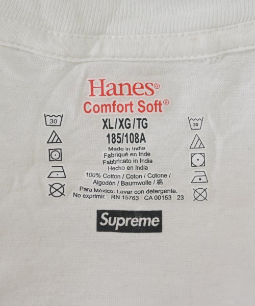 Supreme（シュプリーム）Tシャツ・カットソー 白 サイズ:XL メンズ/2200623267202