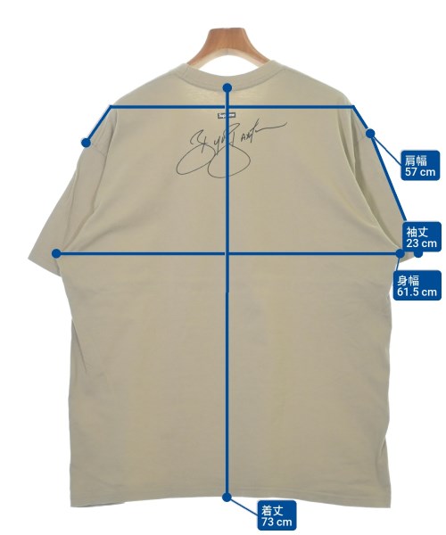 Supreme（シュプリーム）Tシャツ・カットソー ベージュ サイズ:XL メンズ/2200623267264