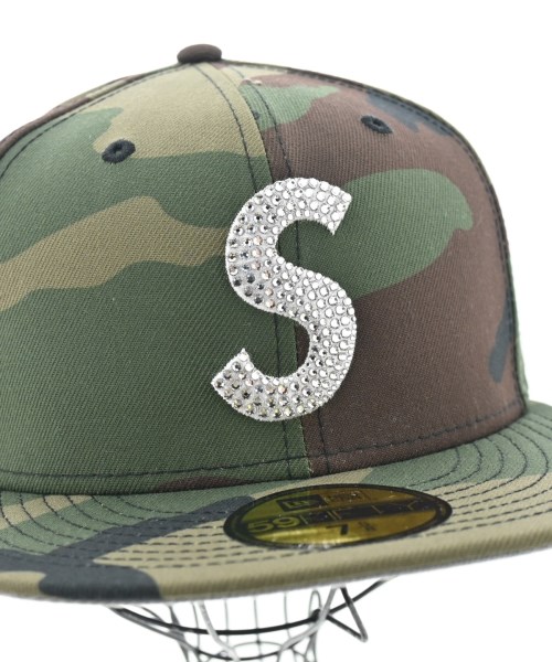 Supreme（シュプリーム）キャップ カーキ サイズ:60.6cm メンズ/2200623267325