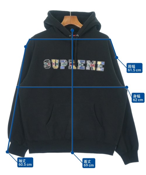 Supreme（シュプリーム）スウェット 黒 サイズ:M メンズ/2200634897016