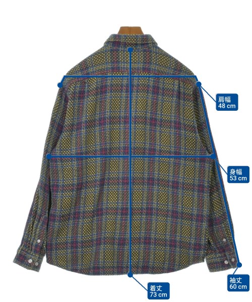 Supreme（シュプリーム）カジュアルシャツ 青 サイズ:M メンズ/2200635119100