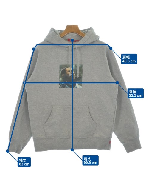 Supreme（シュプリーム）パーカー グレー サイズ:M メンズ/2200635205032