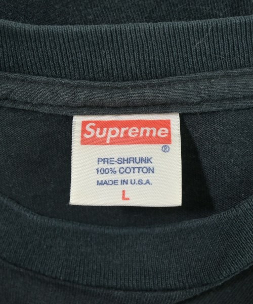 Supreme（シュプリーム）Tシャツ・カットソー 黒 サイズ:L メンズ/2200634549014