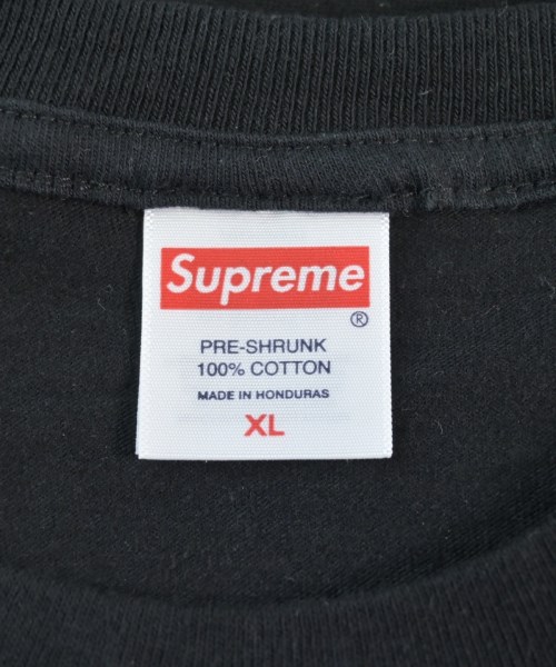 Supreme（シュプリーム）Tシャツ・カットソー 黒 サイズ:XL メンズ/2200635376039